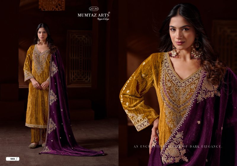 Raaz By Mumtaz Arts Crush Velvet Salwar Kameez 